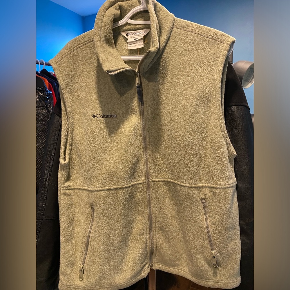 Vintage columbia  fleece vest